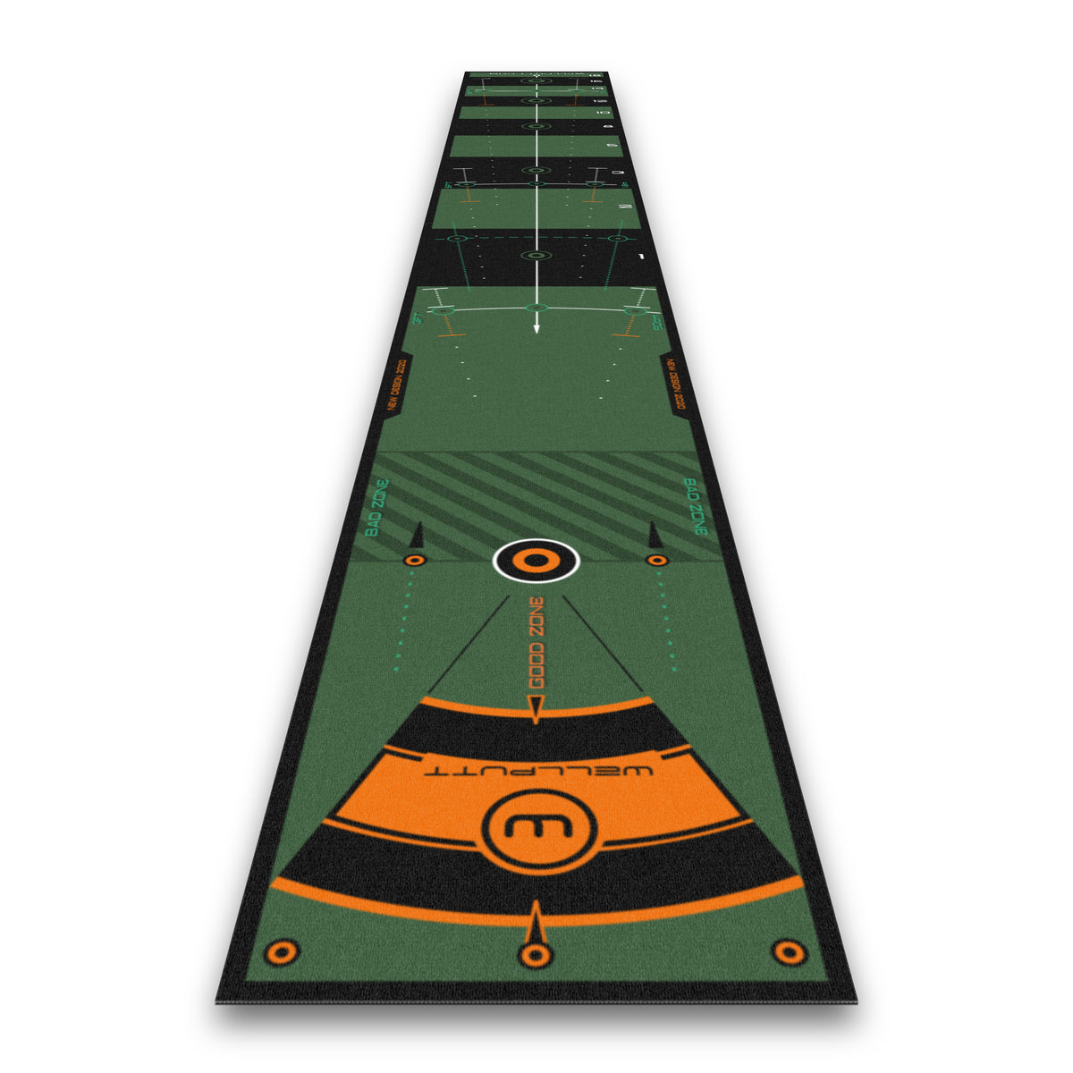 Wellputt Putting Mat 4m x 50cm - High Speed (Green)