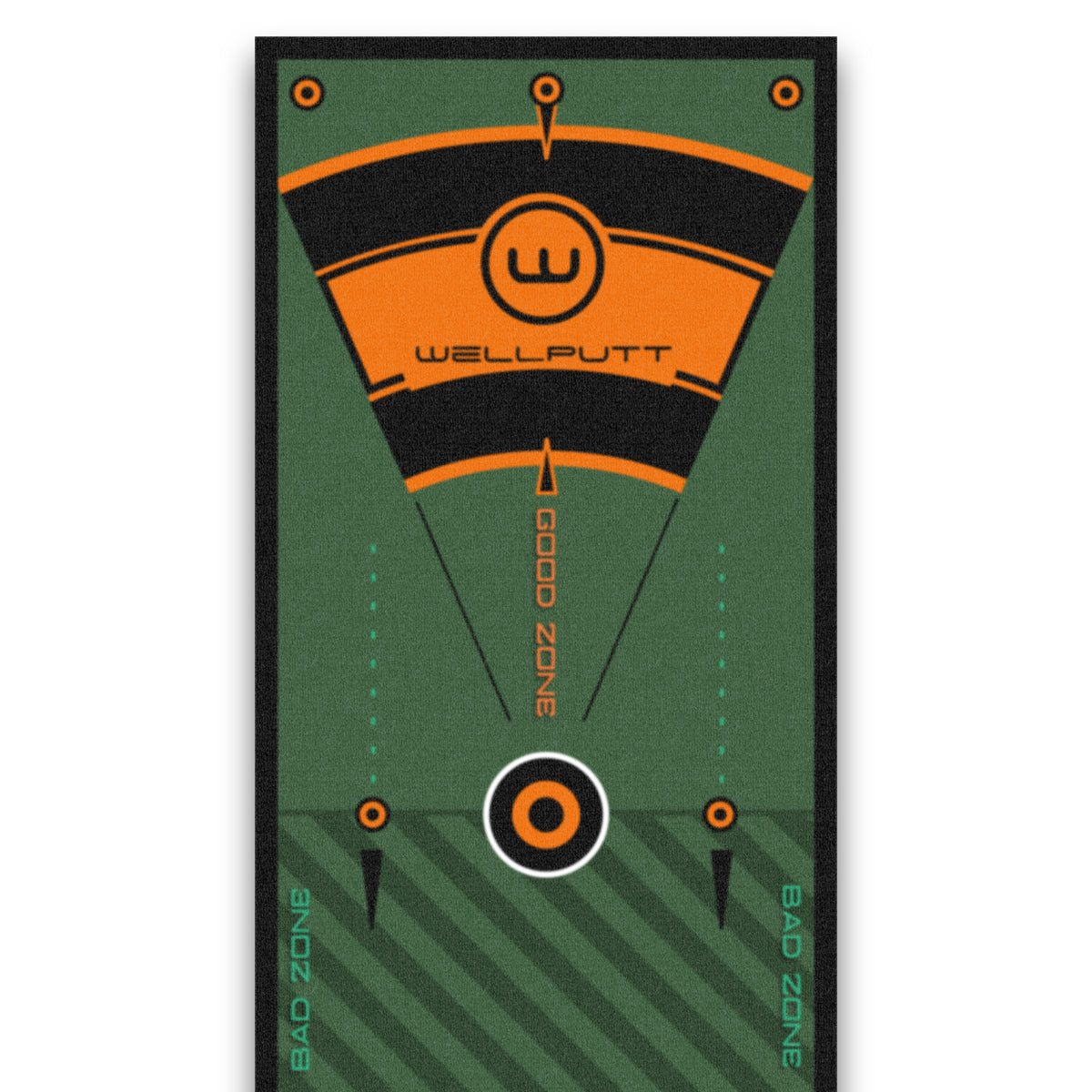 Wellputt Putting Mat 4m x 50cm - High Speed (Green)