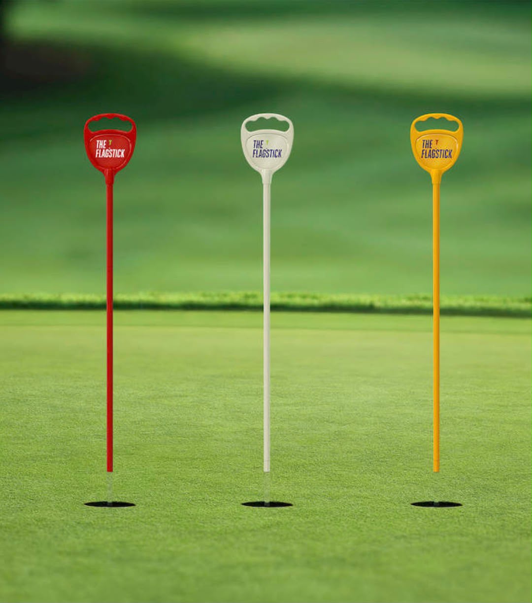 The Transparent T-Flagstick - Pack of 9