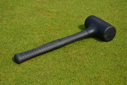 Dead Blow Hammer – Shot filled solid rubber hammers (For use with twin blade holecutter) - Active Golf Projects