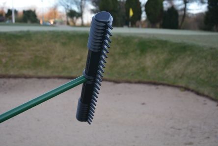 20” PRO-TOUR Bunker rake c/w 60” Green Gator Grip Handle - Active Golf Projects