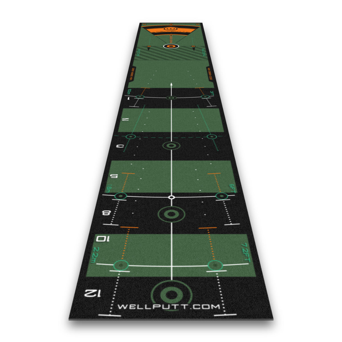 Wellputt Putting Mat 3m x 50cm - High Speed (Green)