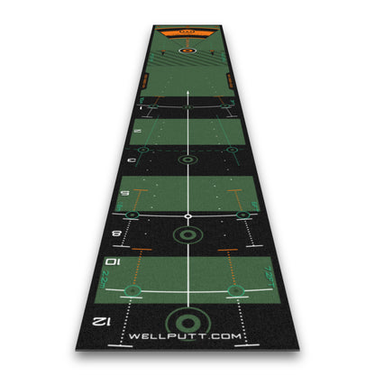 Wellputt Putting Mat 3m x 50cm - High Speed (Green)