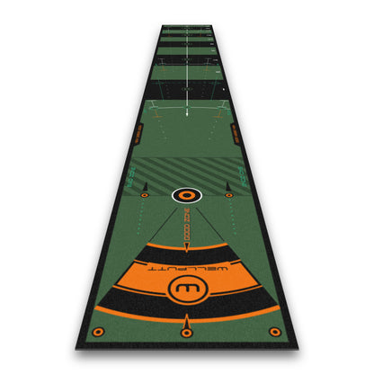 Wellputt Putting Mat 4m x 50cm - High Speed (Green)