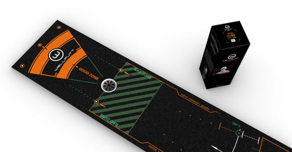 Wellputt Premium Putting Mat 4m x 50cm - High Speed (Black)