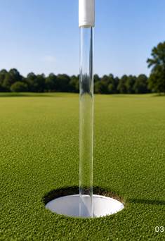 The Transparent T-Flagstick - Pack of 9