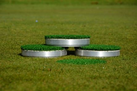 Winter Hole Cup Cover (Alloy with artificial grass covering) - Active Golf Projects